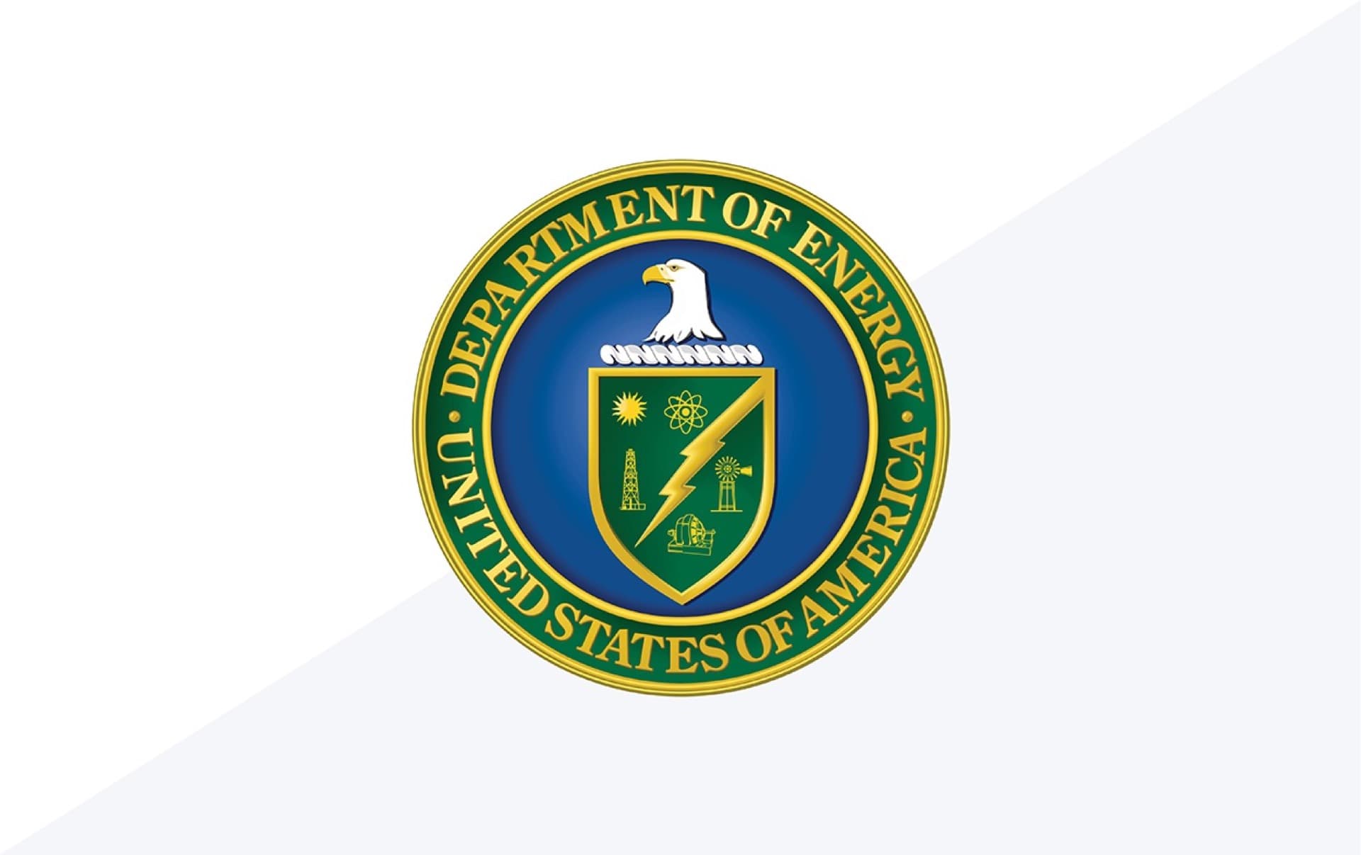 U.S. Department of Energy seal representing the federal push to rebuild domestic nuclear fuel-cycle capacity through Lifecycle Innovation Campuses. Image: DOE (public domain).
